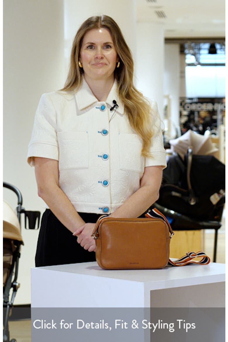 Leather Camera Crossbody Bag video