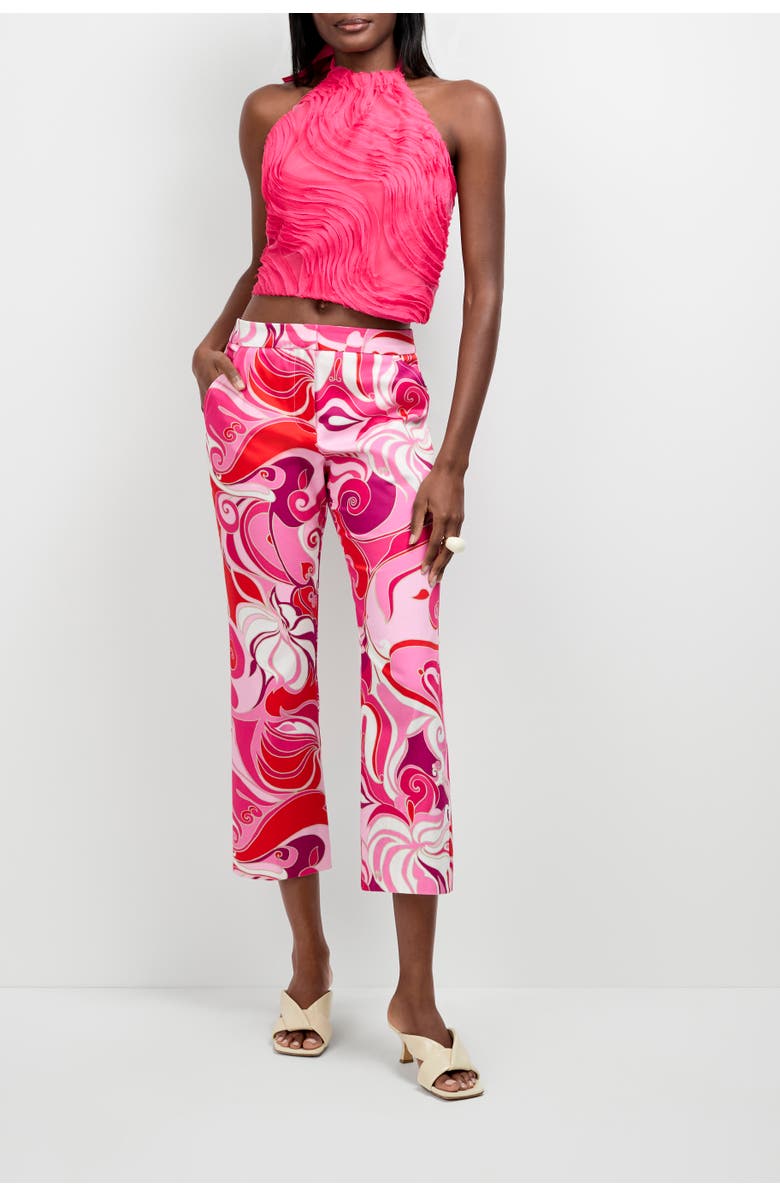 Trina Turk Myka Top, Main, color, Magenta Milano