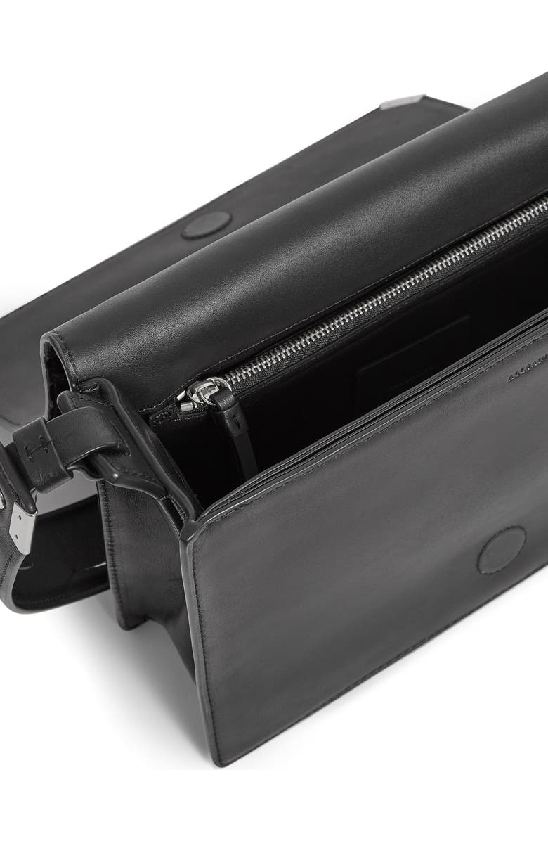 AllSaints Vincent Genuine Calf Hair Shoulder Bag, Alternate, color,