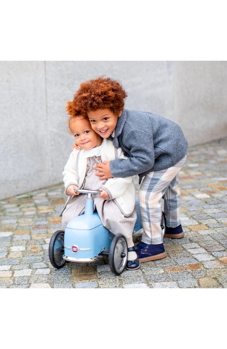 Baghera Roadster Fiat 500 Ride-On, Alternate, color, Glossy Metallic Silver