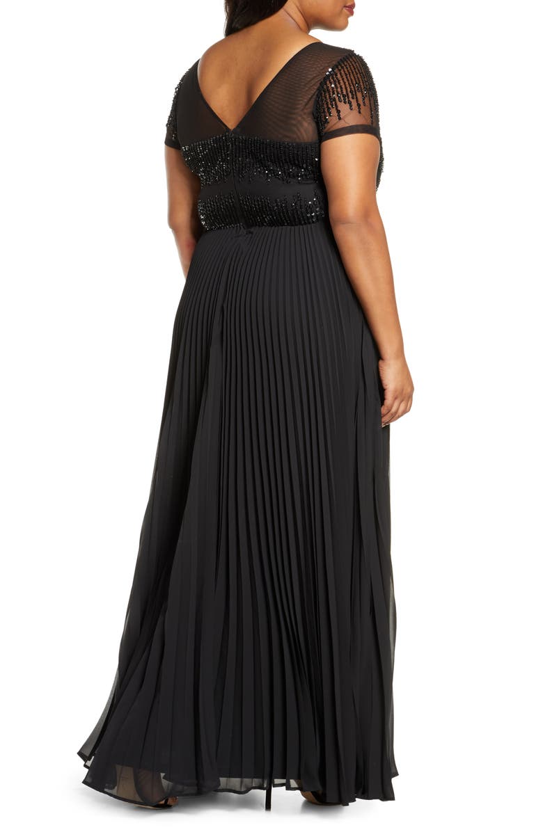 JS Collections Beaded Ballgown, Alternate, color, 