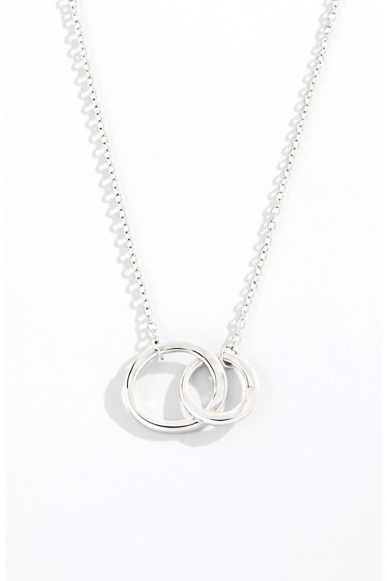 Unity Links Necklace, Main, color, Silver