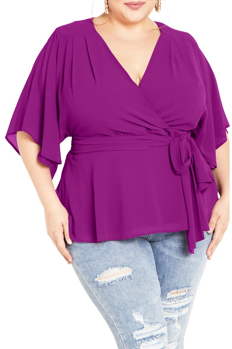 Elegant Wrap Top video