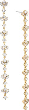 Nadri Cubic Zirconia Linear Drop Earrings