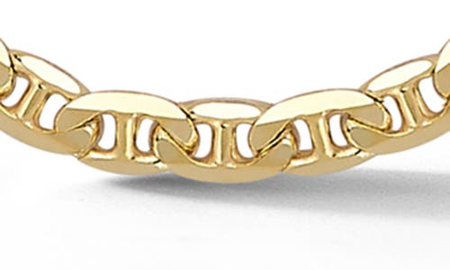 Yield Of Men 4mm Mariner Chain Necklace In Gold