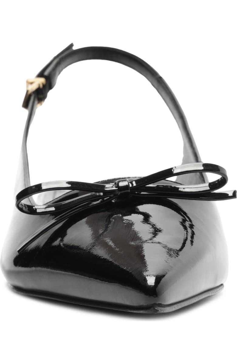 Schutz Violetta Sculpt Pointed Toe Slingback Flat, Alternate, color,