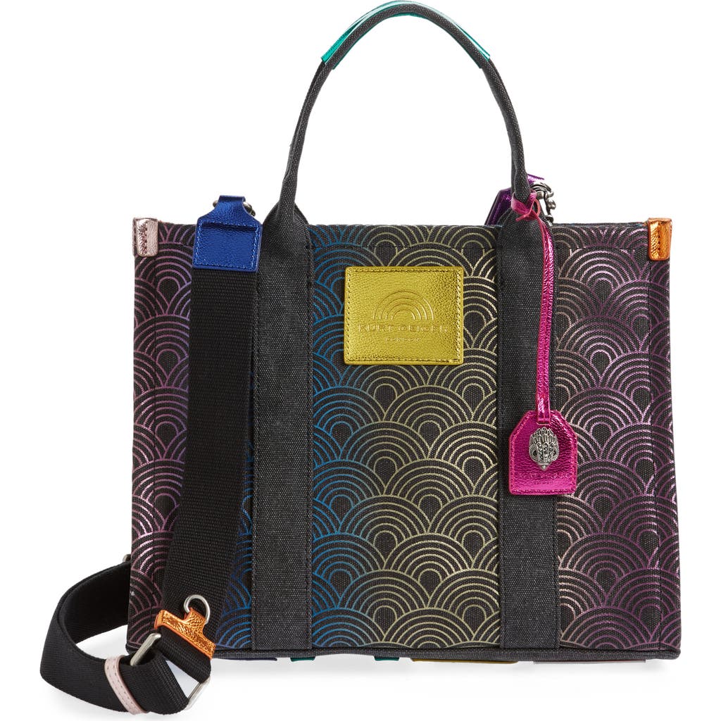 Kurt Geiger London Small Southbank Tote In Blk/other