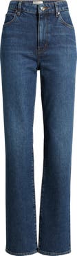 FRAME The Ruler High Waist Straight Leg Jeans