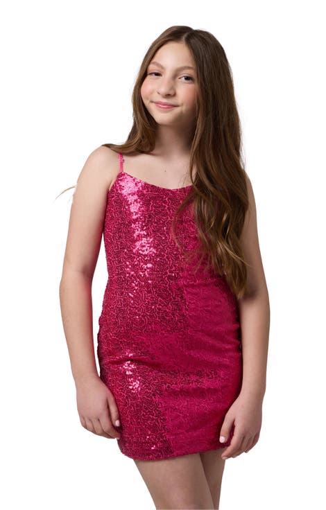 Sequin Mini Dress (Big Kid)