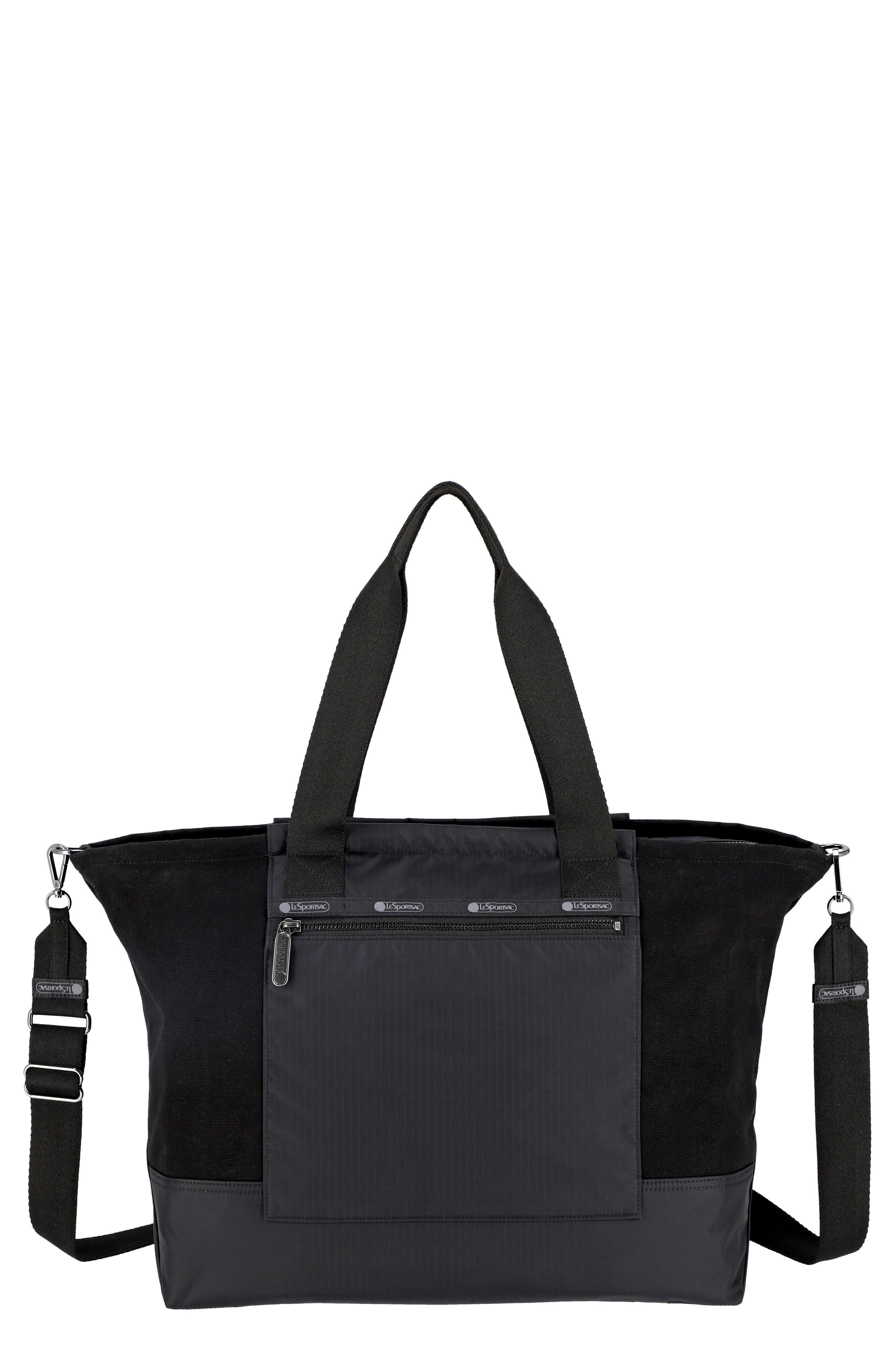 LeSportsac Canvas E/W Nylon Tote Bag, Main, color, 