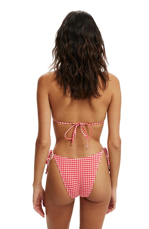 Cotton On Body Fixed Tie Side Brazilian Bikini Bottom