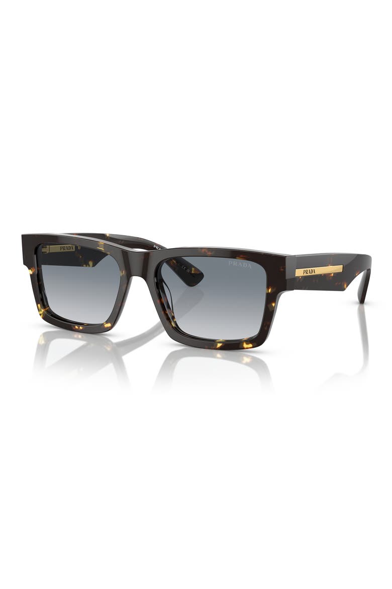 56mm Rectangular Sunglasses, Alternate, color, GREY FLASH