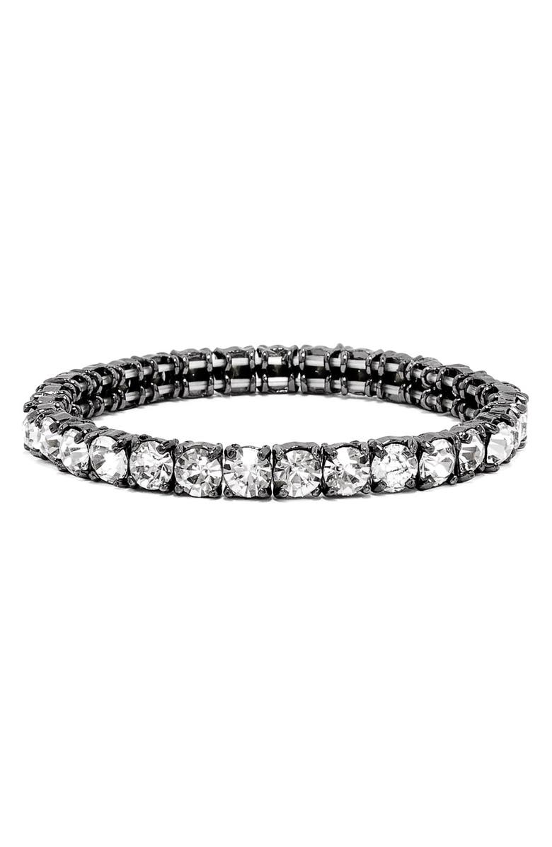 BaubleBar 'Shades of Gray' Stretch Bracelet Gift Set, Alternate, color,