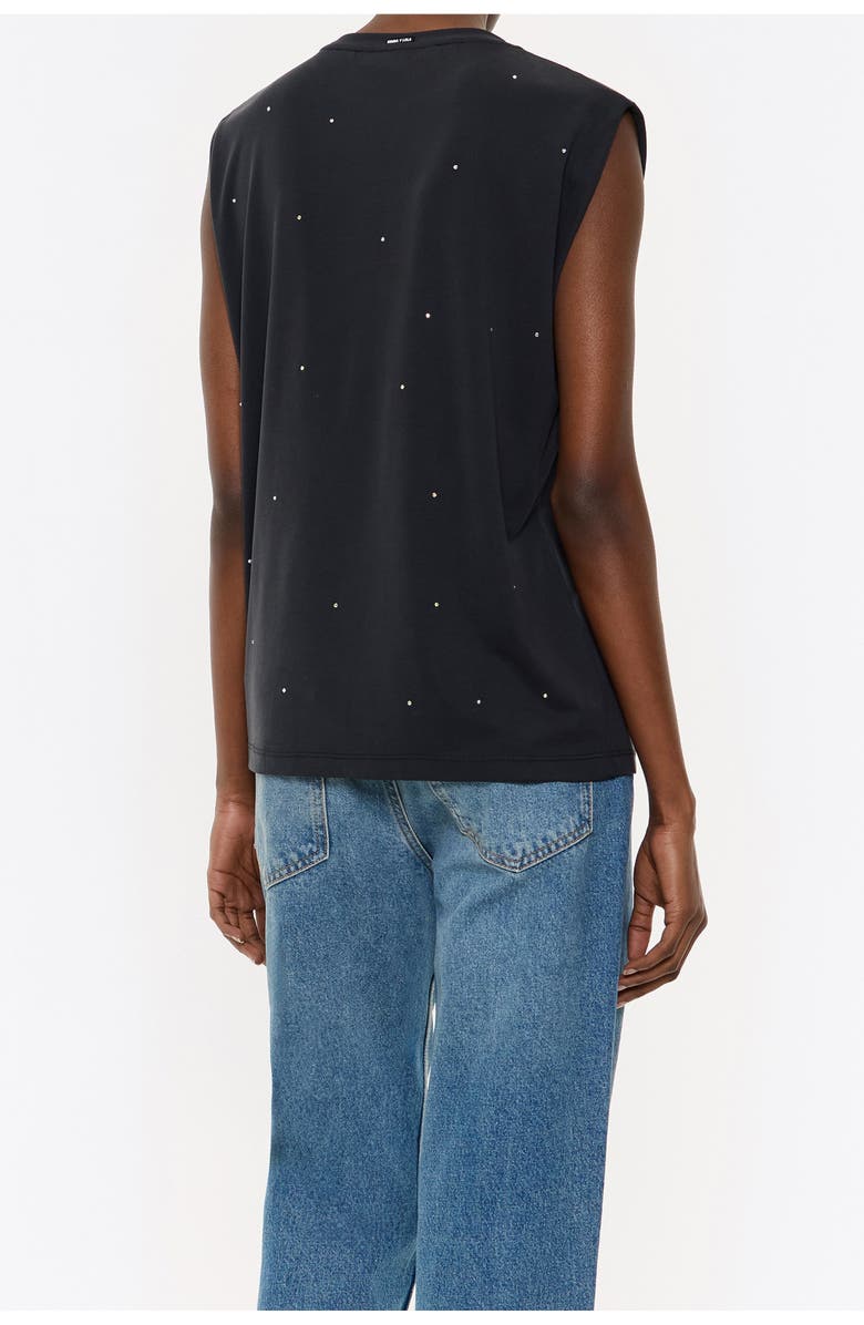 Bimba y Lola Stones T-Shirt, Alternate, color, Washed Black