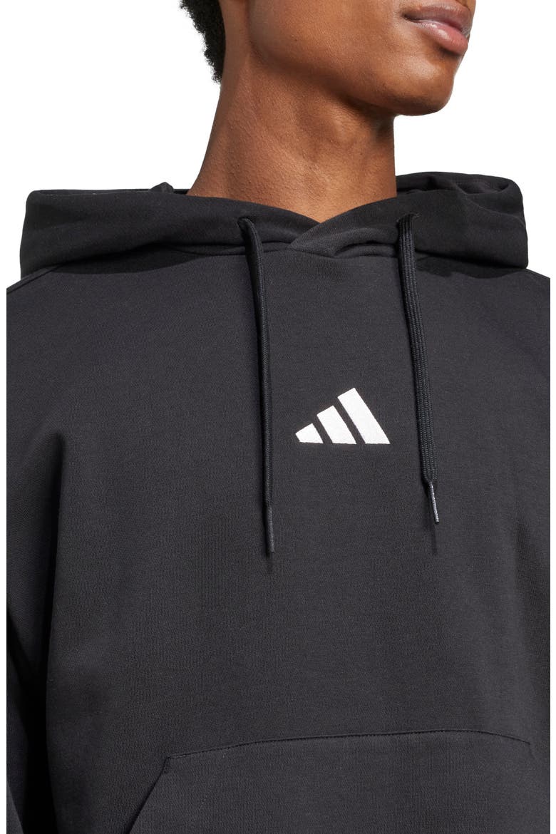 Feelcozy Hoodie, Alternate, color, BLACK/WHIT