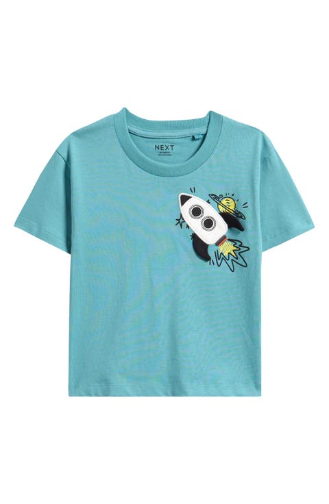 Kids' Graphic Rocket T-Shirt (Baby, Toddler & Little Kid)