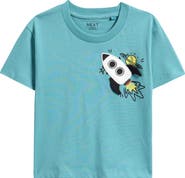 NEXT Kids' Graphic Rocket T-Shirt