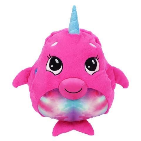 Plush Pink Narwhal Large