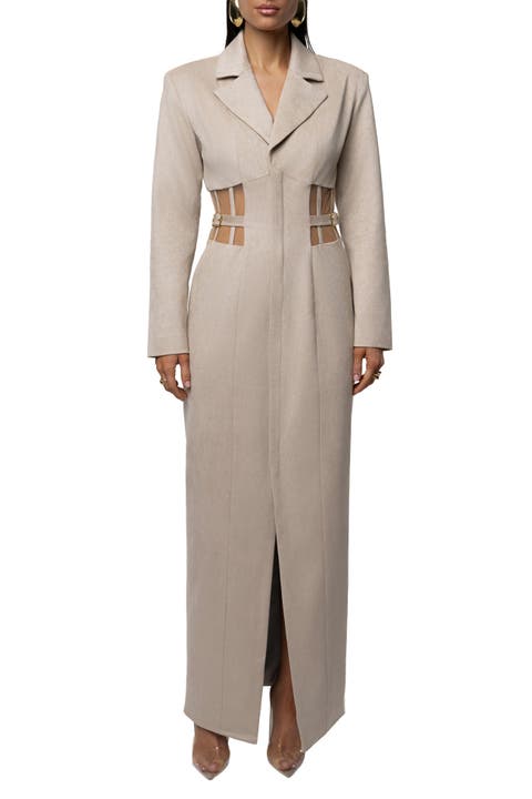 Toffee Haze Suede Dress