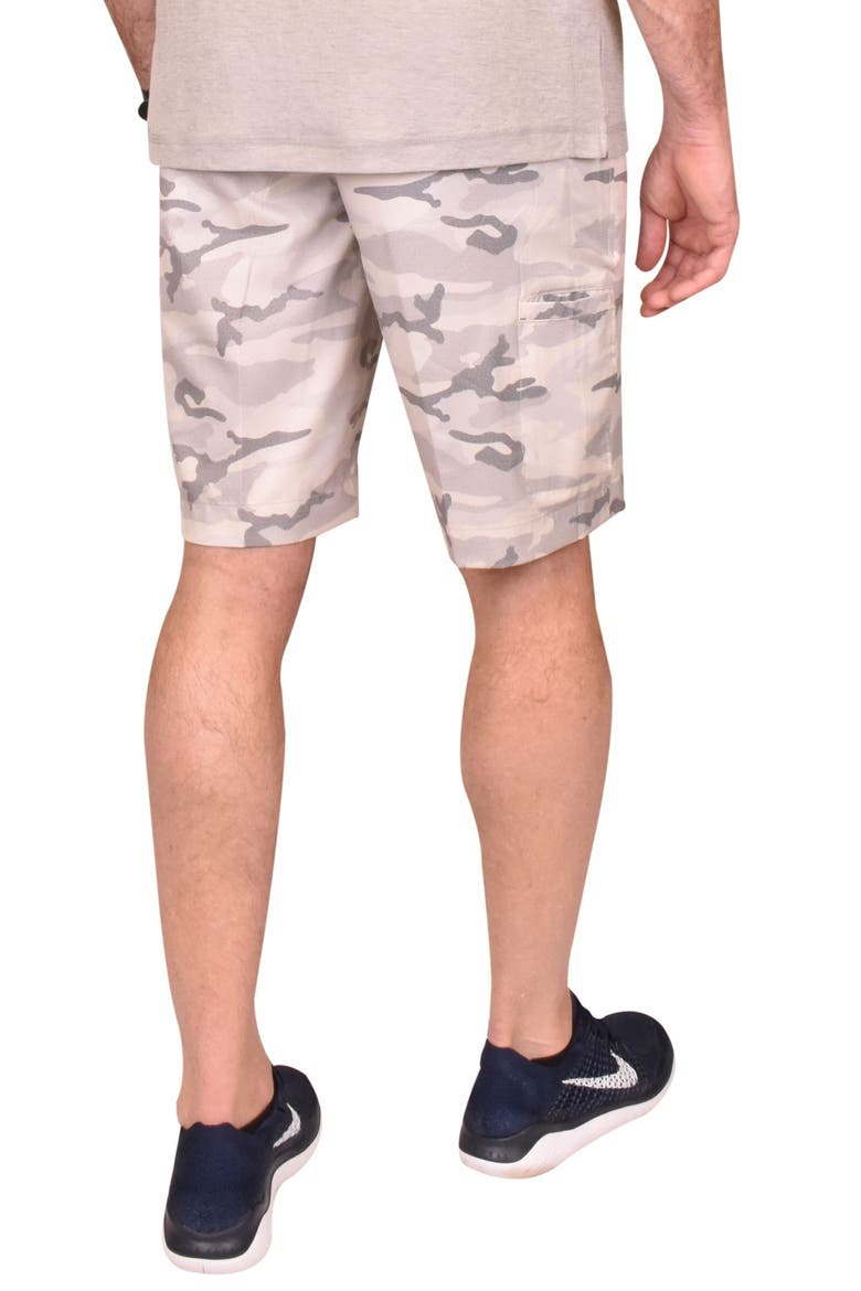 Camo Print Golf Shorts, Alternate, color, DESERT