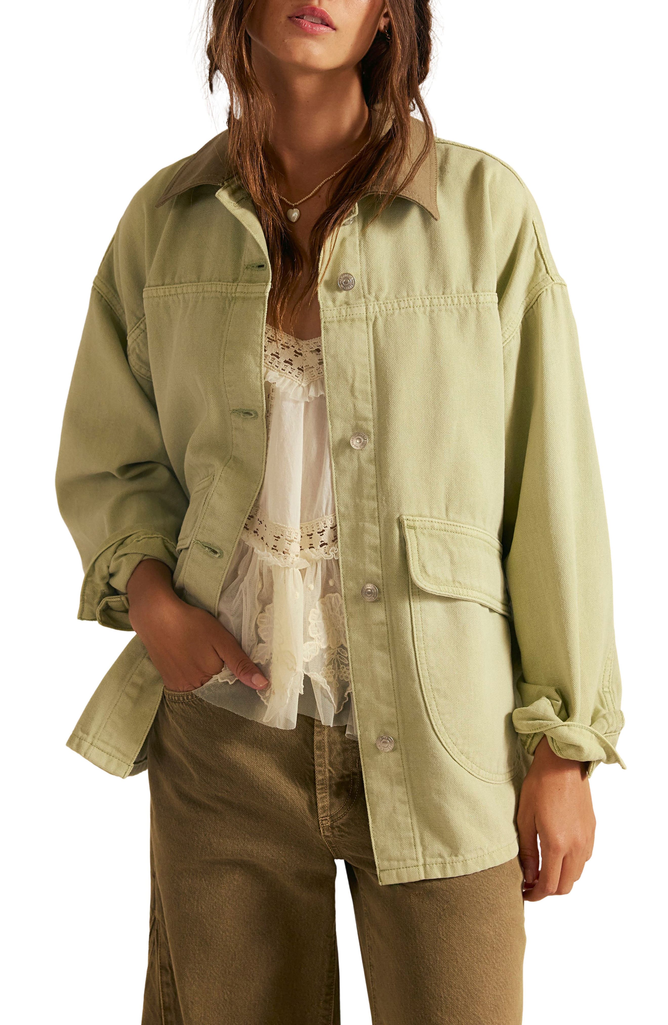 Lemon Canvas Chore Jacket - image 3