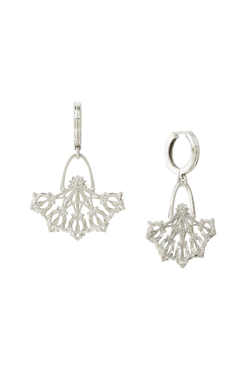 Astor & Orion Daphne Earrings, Main, color, Silver