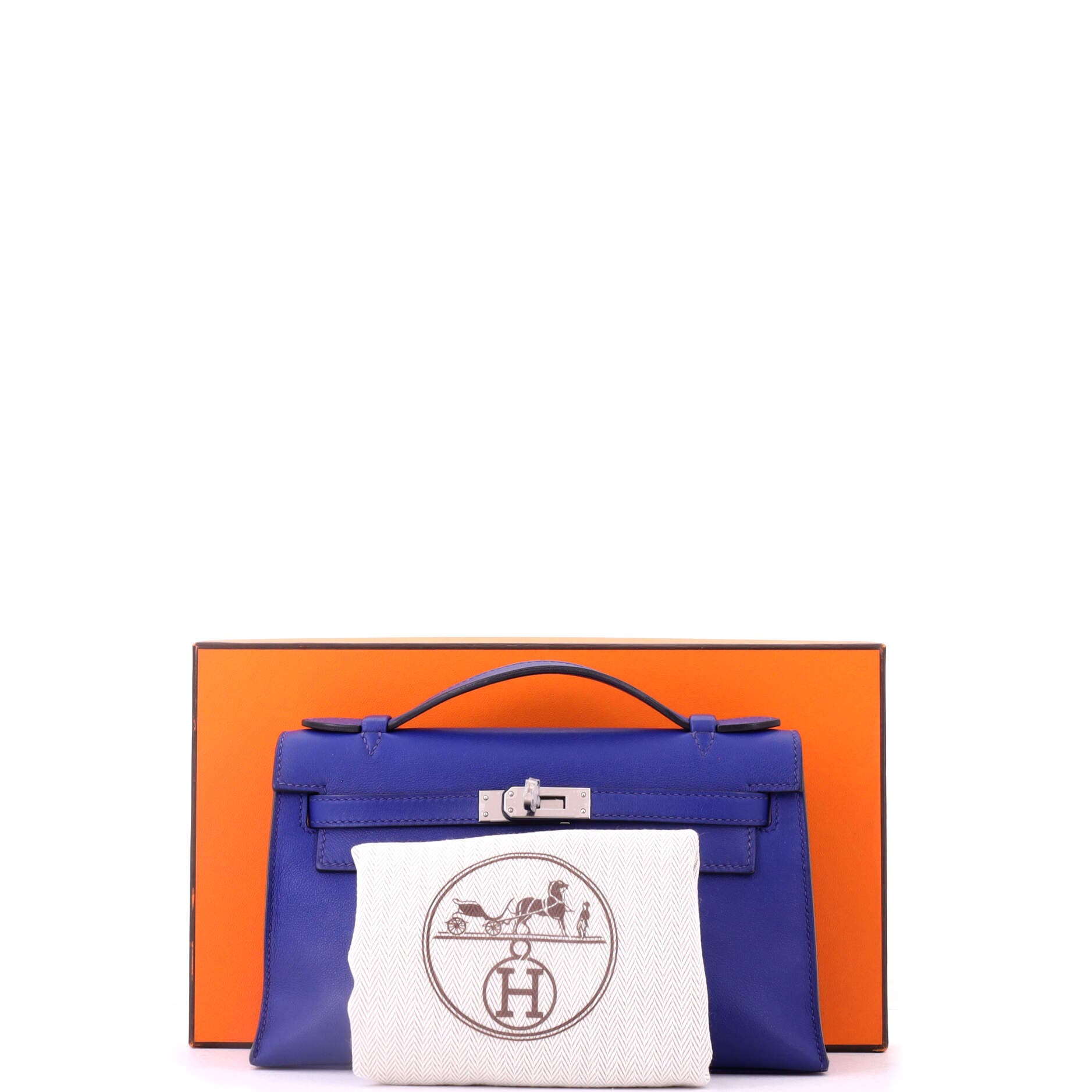 Kelly Pochette Swift, Alternate, color, Blue