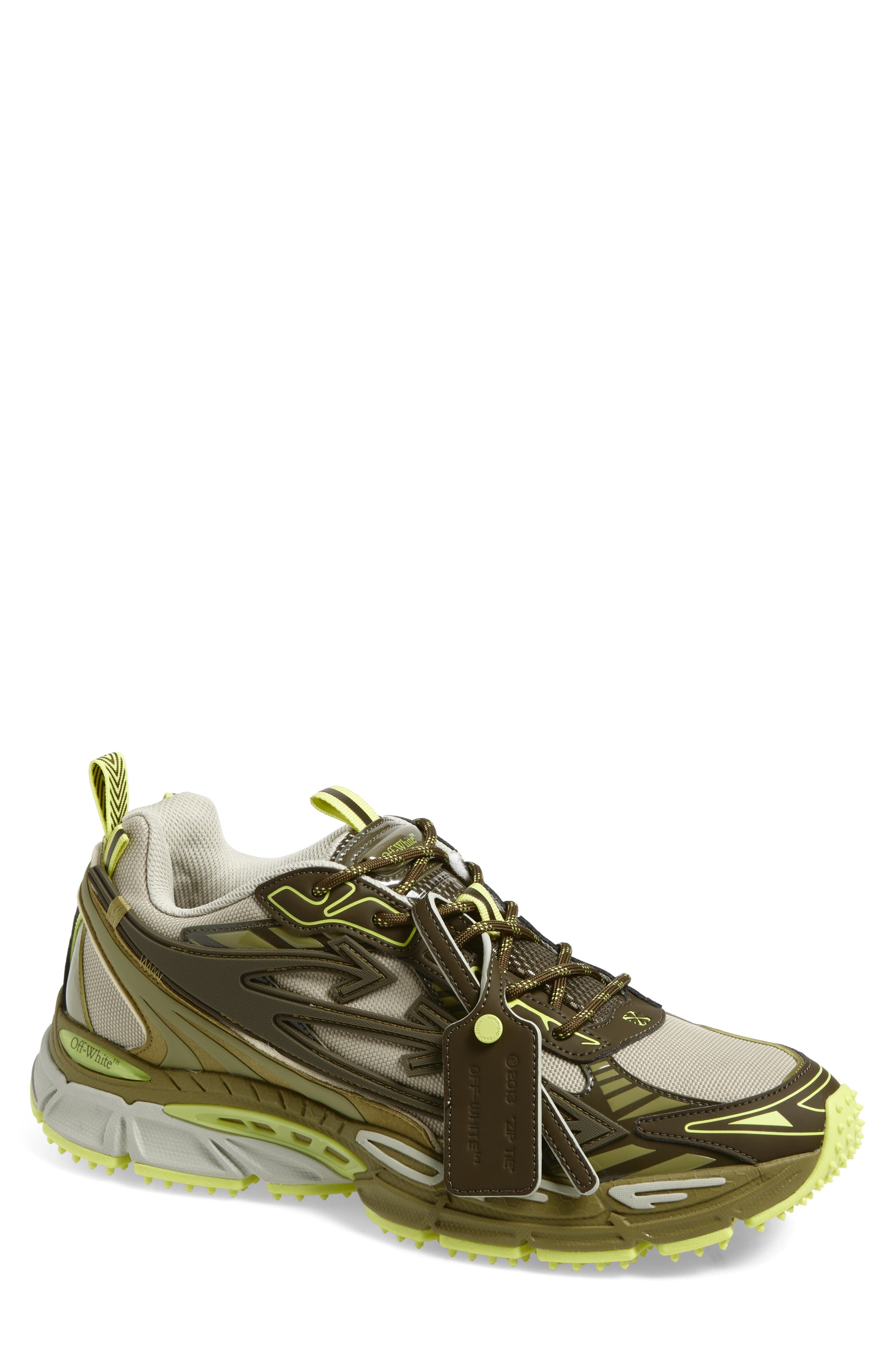 Off-White Be Right Back Sneaker, Main, color, Light Green - Army Green