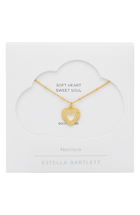 Heartburst Pendant Necklace