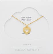 Estella Bartlett Heartburst Pendant Necklace