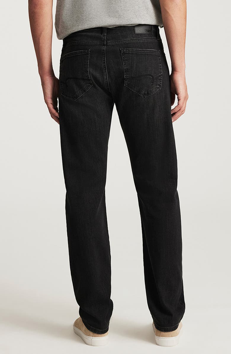 Mavi Jeans Zach Straight Leg Jeans, Alternate, color, Smoke Williamsburg