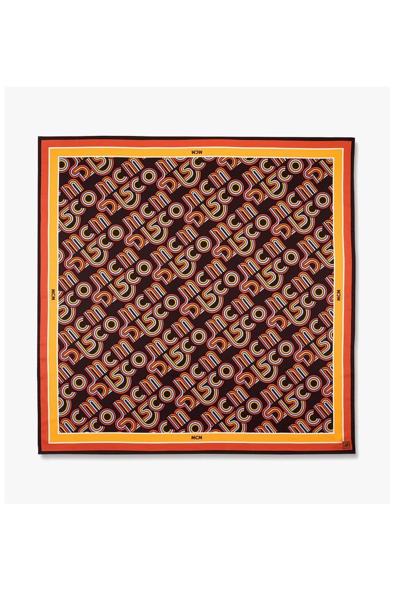 Disco Monogram Scarf in Organic Silk (Women) | Nordstrom