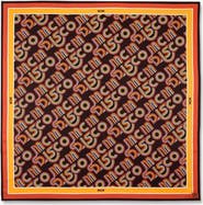 MCM Disco Monogram Scarf in Organic Silk