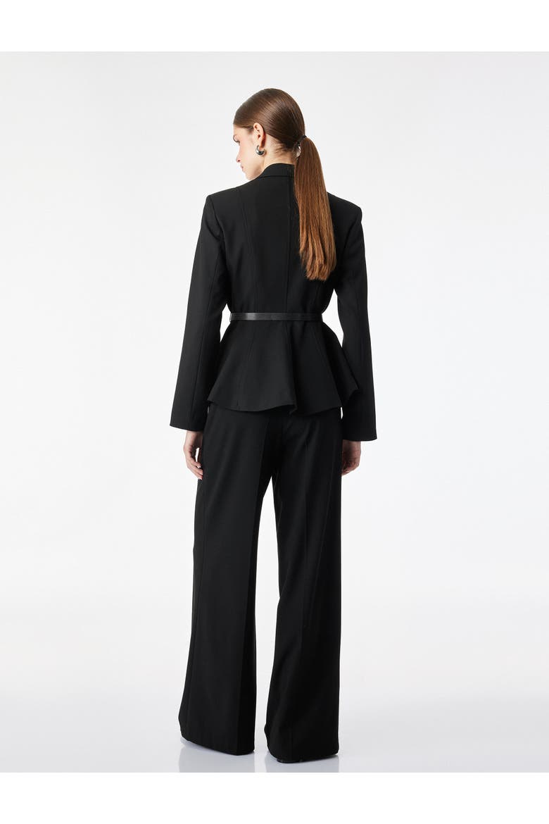Blazer Jacket, Alternate, color, BLACK