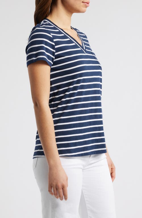 Caslonr Caslon(r) Cotton & Modal V-neck T-shirt
