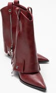 Prologue Shoes Lola Zip Pointed Toe Heel Boot