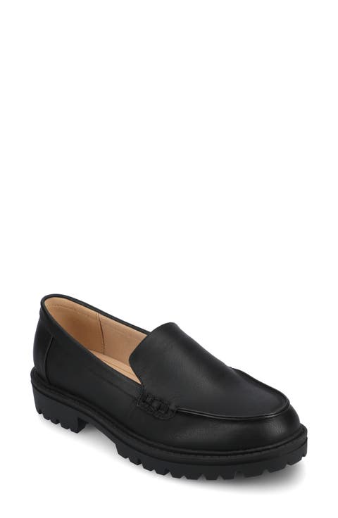 Ericka Lug Sole Platform Loafer - Wide Width