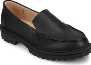 Journee Collection Ericka Lug Sole Platform Loafer - Wide Width