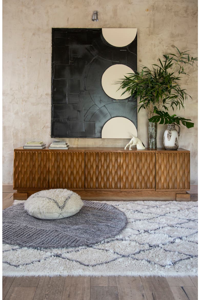 Woolable Tea Wool Rug, Alternate, color, DARK GREY CHARCOAL NATURAL