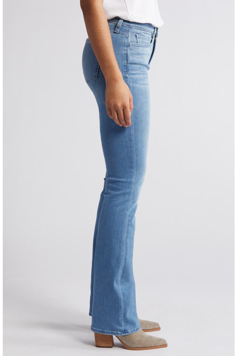 Slim Bootcut Jeans, Alternate, color, MEADOW