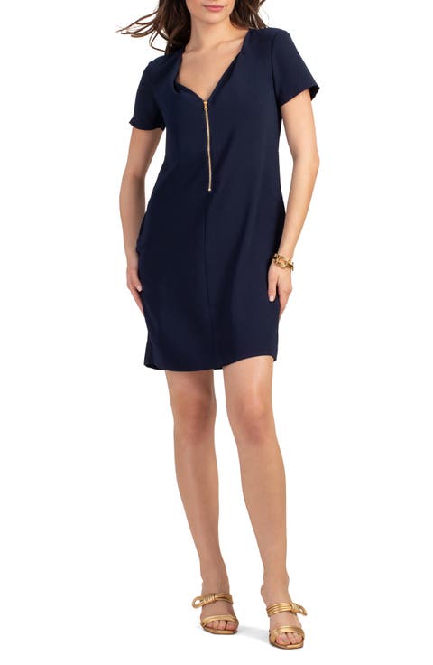 Banning 2 Front Zip Shift Dress