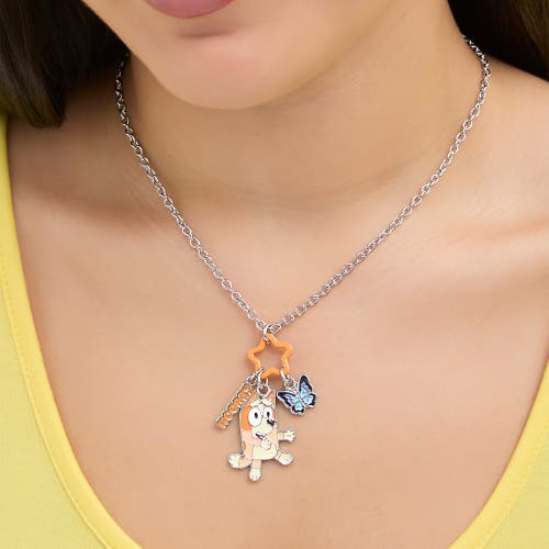 Bluey Bff Pendant Necklace Set With Star And Charm Tags In Multi