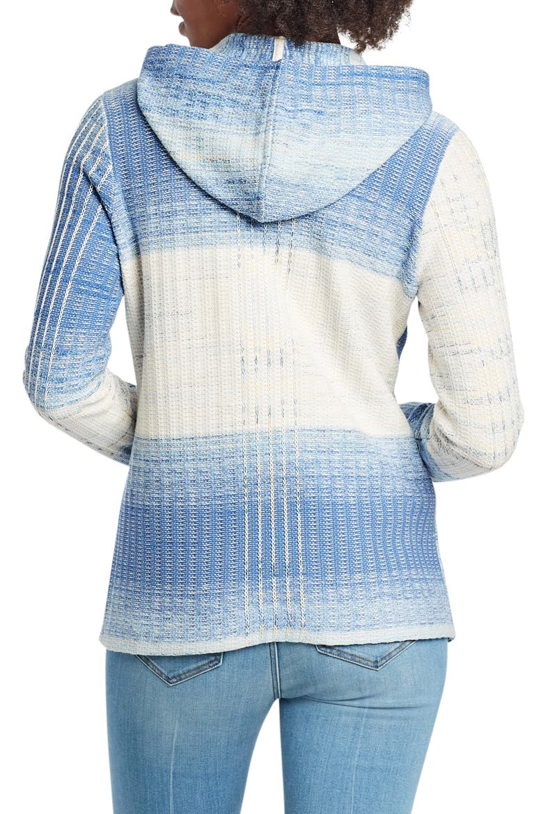 Spring Sky Full Zip Hoodie Cardigan, Alternate, color, BLUE MULTI