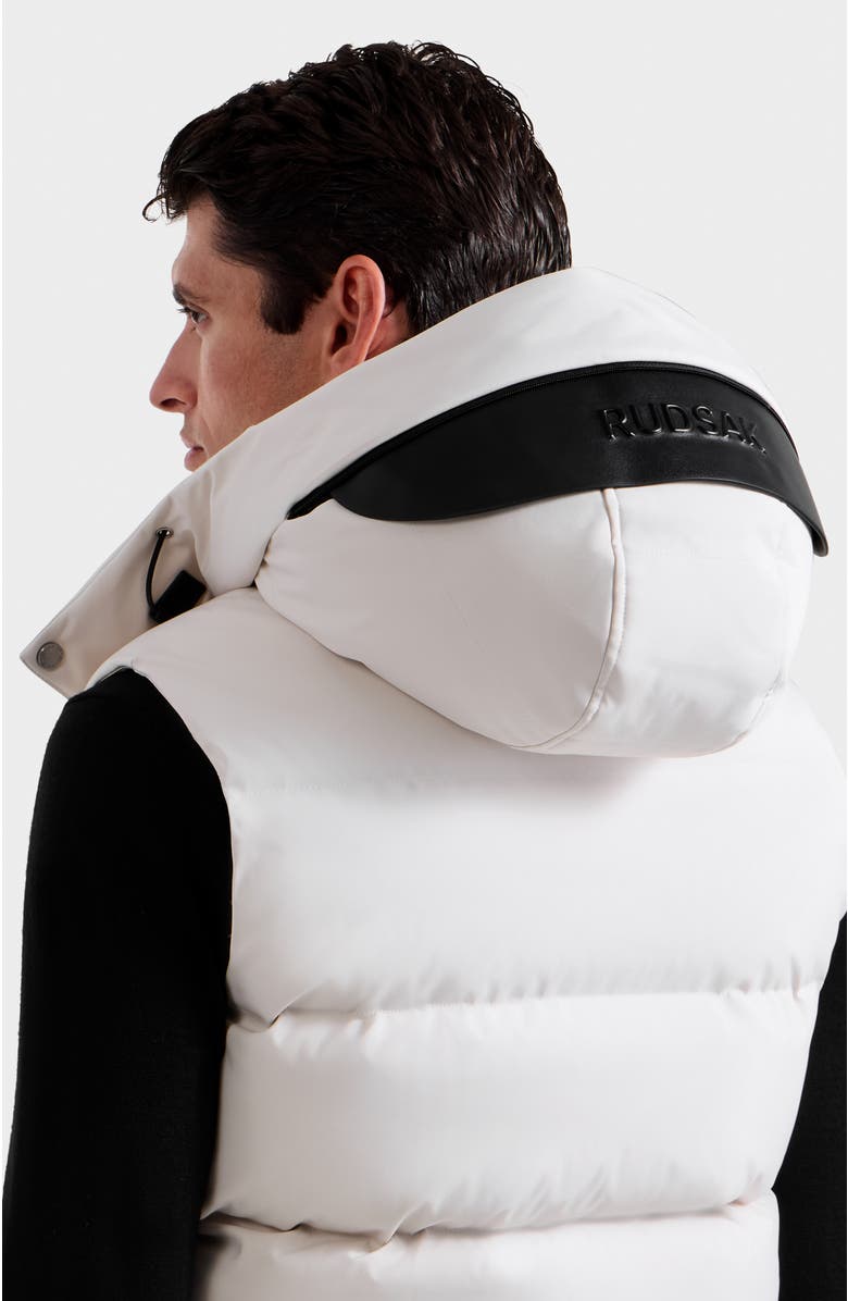 Rudsak Ren Heritage Down Puffer Vest, Alternate, color, Vanilla