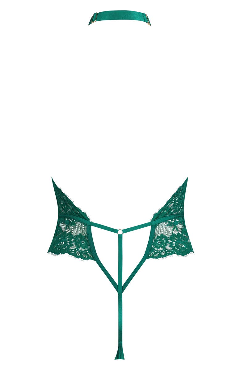 Hunkemöller Taylor Halter Neck Teddy, Alternate, color, 