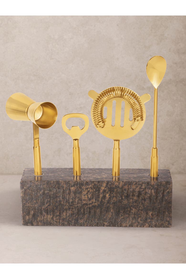 Sante Bar Tools Set, Main, color, Gold