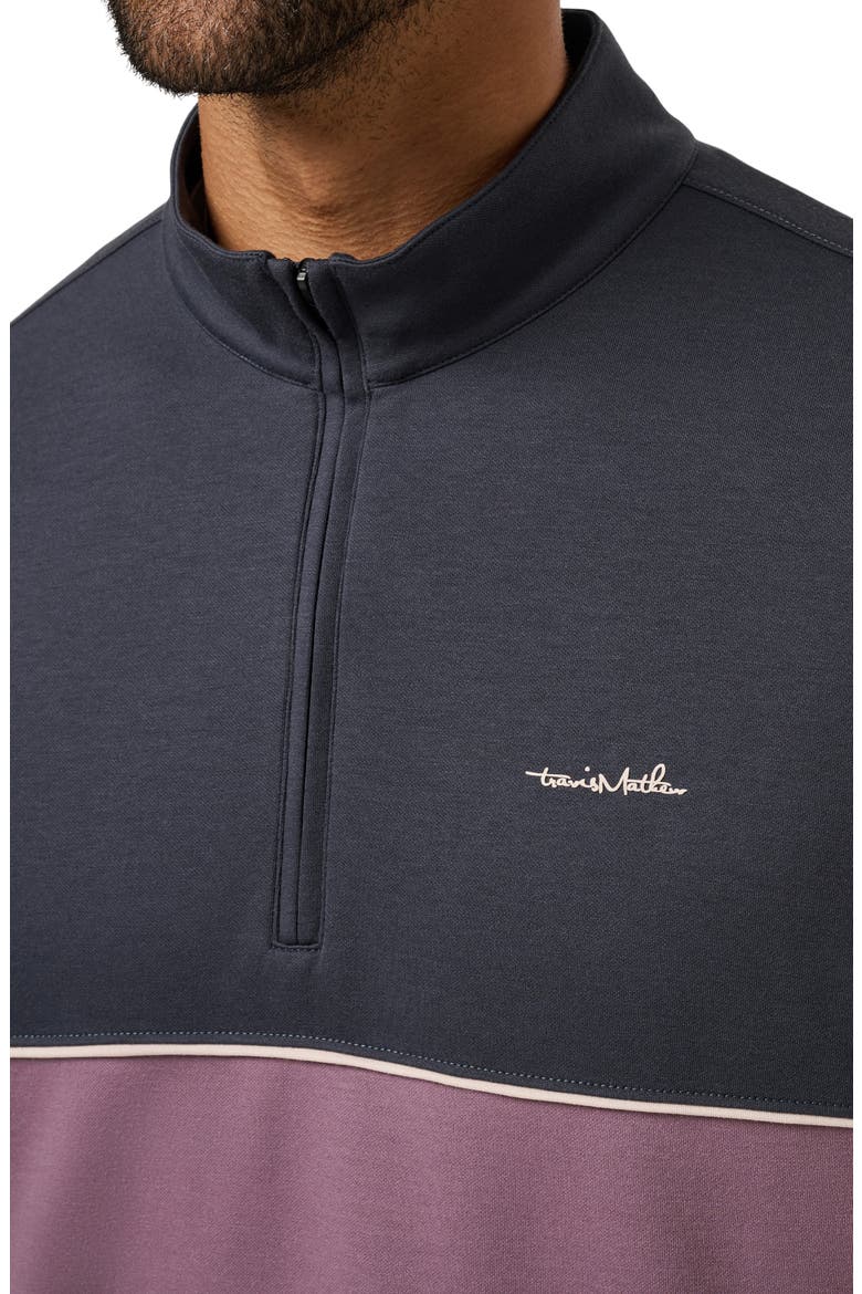 Better Than Ever Quarter Zip Pullover, Alternate, color, EBONY