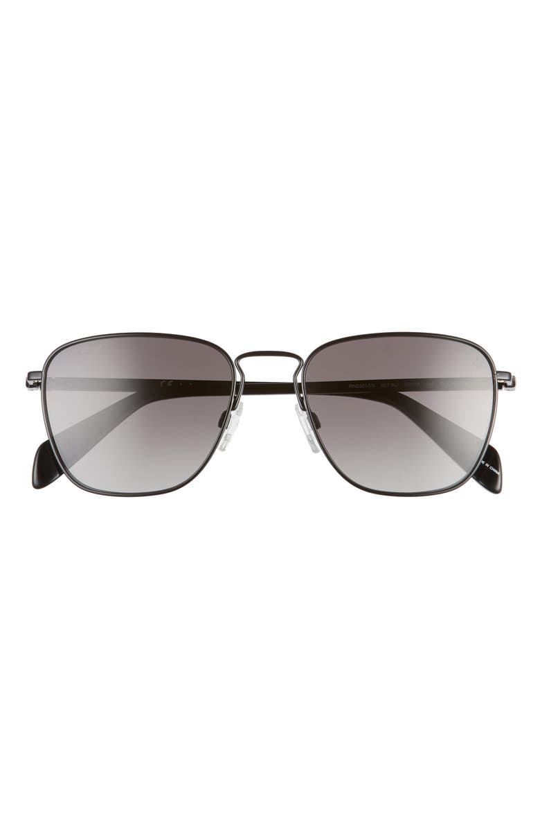 rag & bone 54mm Polarized Sunglasses, Main, color, 