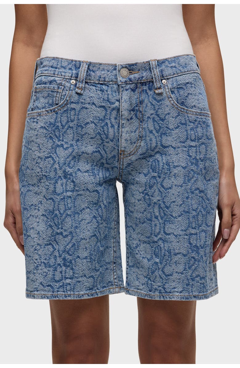 Hudson Jeans London Low Rise Long Short, Alternate, color, Venom