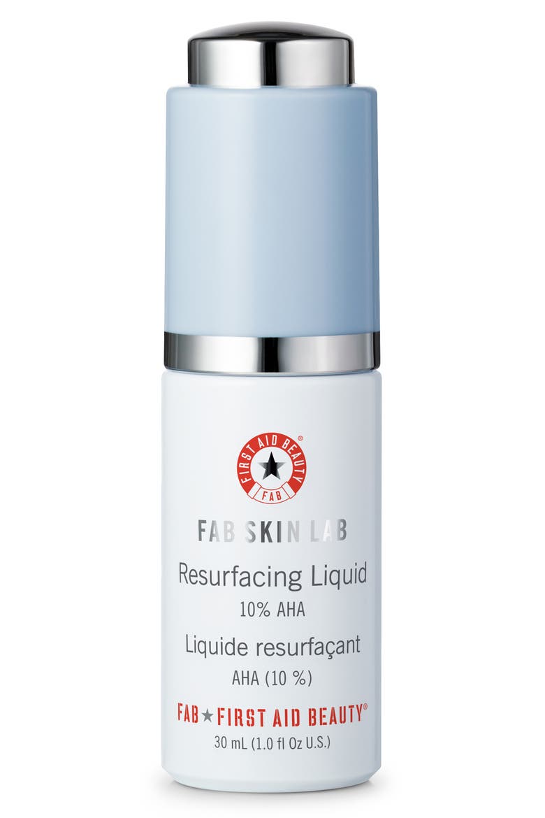 FAB Skin Lab 10% AHA Resurfacing Liquid, Main, color, NO COLOR